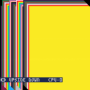 Upside-down RECTFILL CPU usage