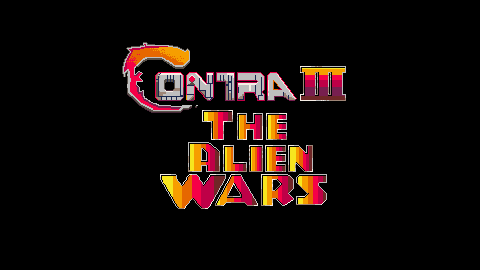 Contra 3 The Alien Wars intro
