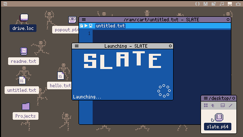 SLATE - Window based code editor