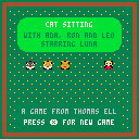Cat sitting