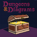 Dungeons & Diagrams PICO-8 Demake