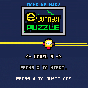 My GMTKjam game, "e connect puzzle".