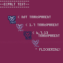 ECPALT() [set transparency from palette table]