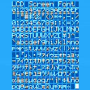 LCD Custom Font