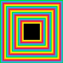 Rainbow Squares (Seizure Warning?)