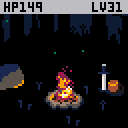 Campfire (trying to simulate fire)
