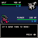 Wolfhunter: Pokemon-like RPG combat