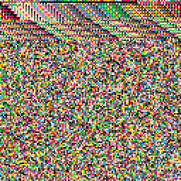 Moving Dots Animation Generator - Glitch Art