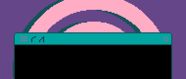 A screenshot showing that a title defined as some one-off characters is not centered
