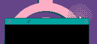 A screenshot showing that a title defined as one one-off character is slighlty off centered